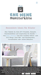 Mobile Screenshot of monsterkiste.de